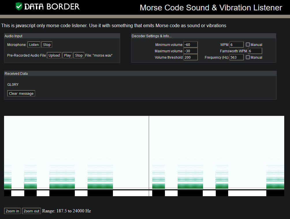 recordaudiodecoded